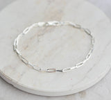Sosie Designs - Sterling Silver Paperclip Bracelet