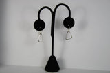 Ken’s handcrafted jewelry - Sterling Silver Earrings Triangle