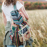 Rice Love - One of a Kind Recycled Backpack