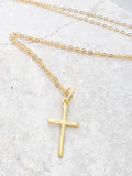 Sosie Designs - Gold over Sterling Silver Cross Necklace
