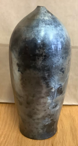 #17 Pit Fired Vase by Worth