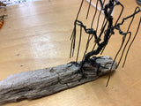 Mini driftwood trees by Carrie