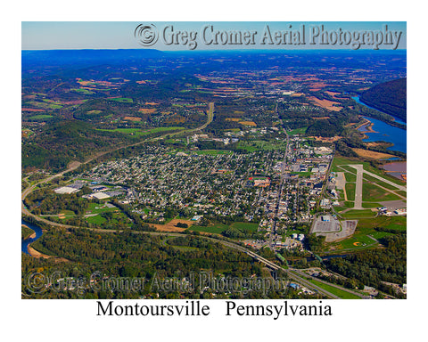 Montoursville Pa 16x20