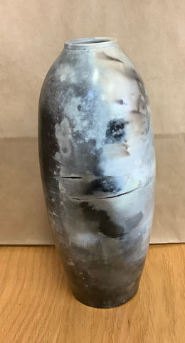 #19 Pit Fired Vase by Worth