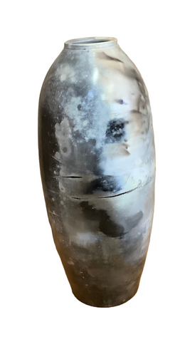#19 Pit Fired Vase by Worth