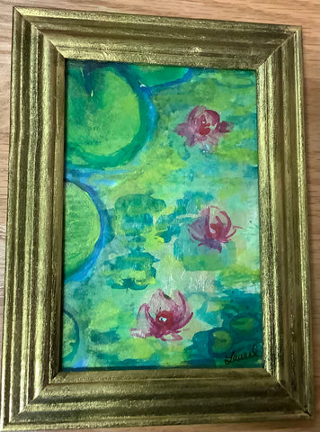 Painting “Water Lillies” by Laurel