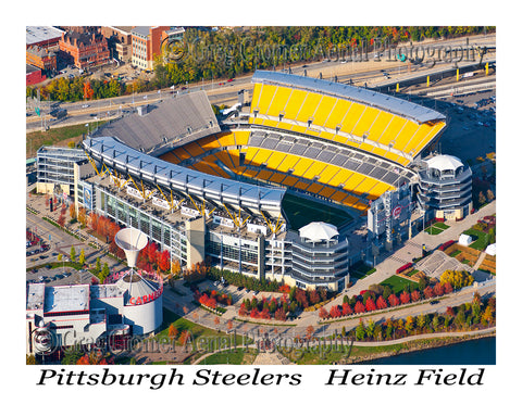 Heinz Field Steelers side view 16x20