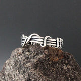 Wrapped Vine Ring by Sherry Tinsman Metalsmith