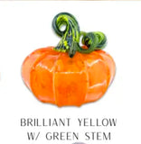 Luke Adams Glass - Classic Pumpkin: Squat (5 inch)