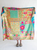 Reversible Teal Blanket