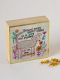 Tiny Block….behind every strong woman…