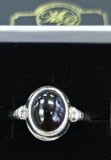 MG S/S R134 Garnet Ring by  Local Goldsmith  Martina Guerro