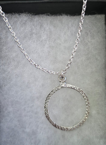 MG S/S PDT 413 Silver Necklace.