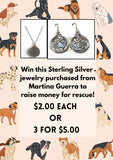 Raffle chance for sterling silver earrings