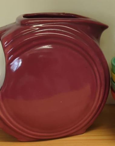 Vintage Pitcher w/ or w/ outp Handcrafted wooden flowers
