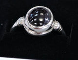 MG S/S R134 Garnet Ring by  Local Goldsmith  Martina Guerro