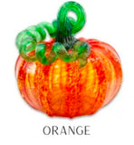 Luke Adams Glass - Classic Pumpkin: Squat (5 inch)