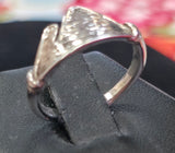 MG S/S R229  size 7 textured finish Ring