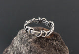 Wrapped Vine Ring by Sherry Tinsman Metalsmith