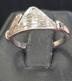 MG S/S R229  size 7 textured finish Ring