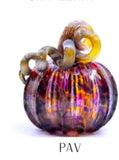 Luke Adams Glass - Classic Pumpkin: Squat (5 inch)
