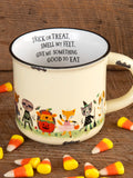 Camp Coffee Mug - Trick or treat