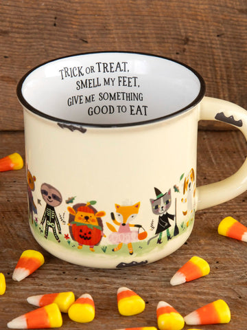 Camp Coffee Mug - Trick or treat
