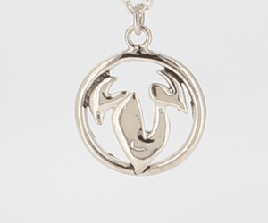 MG SS PDT 123 Sterling Art Necklace