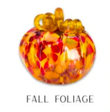 Luke Adams Glass - Classic Pumpkin: Squat (5 inch)