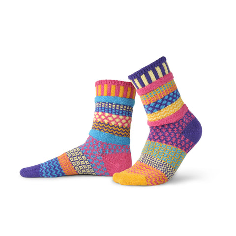 Solmate Socks - Adult Crew - Sunny