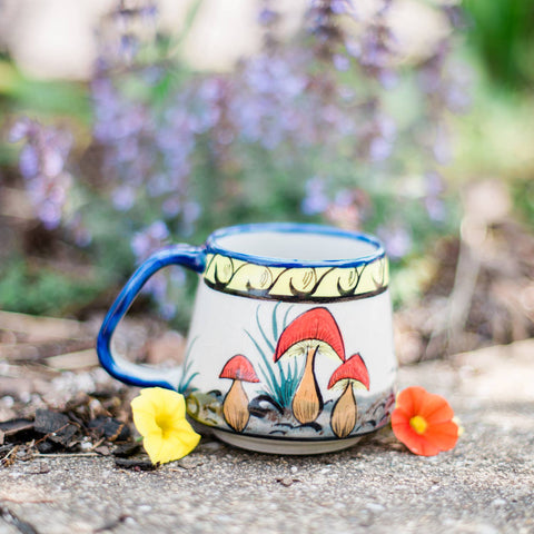 Lucia's Imports - Mushroom Mug CR-52