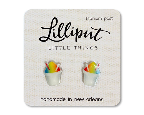 Lilliput Little Things - NEW Snoball Earrings