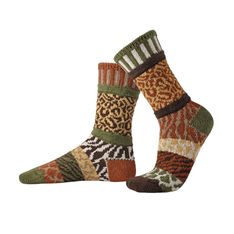 Solmate - Savanna Crew Socks: M (Women8-10/Men7-9)