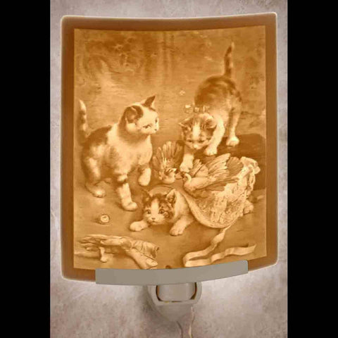 The Porcelain Garden Inc. - Mischief Makers Curved Night Light