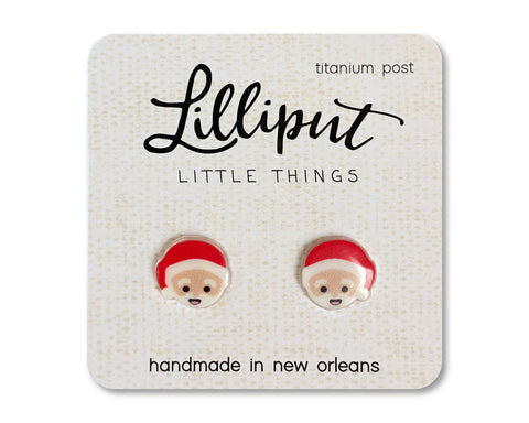 Lilliput Little Things - NEW Santa Claus Earrings