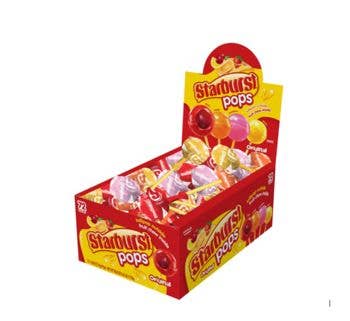 Grandpa Joe's Candy Shop - Starburst Lollipops, .85oz,