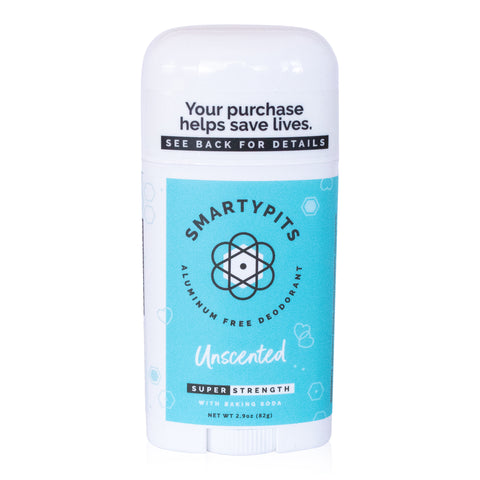 SmartyPits - Unscented | Standard Formula with Baking Soda