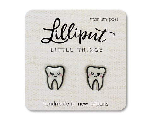 Lilliput Little Things - NEW Cute Tooth Earrings