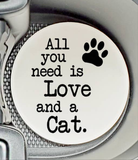 Tipsy Coasters & Gifts - Car Coaster Love and a Cat