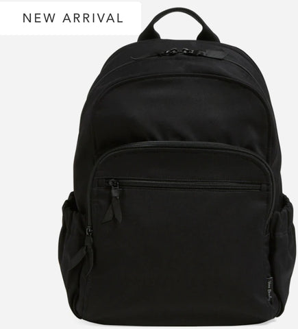 Campus Backpack in
Black in Recycled Cotton
