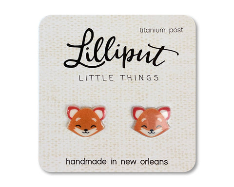 Lilliput Little Things - NEW Cute Fox Earrings