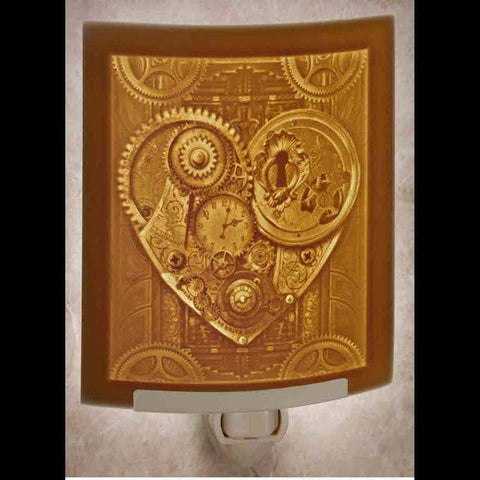 The Porcelain Garden Inc. - Key to My Heart Curved Night Light