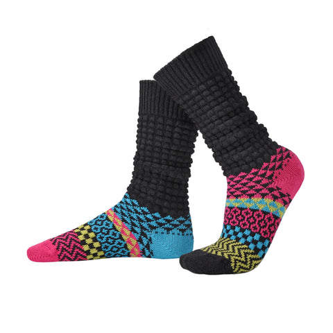 Solmate - Fusion Slouch Socks - Tetra: Medium (Women 8 - 10 / Men 7 - 9)