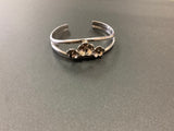 3 Flower Cuff by Mary Kay Donnelly