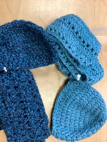 Hat and Scarf Set by Valerie