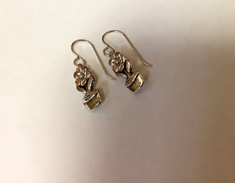 MKD Flowerpot Earrings