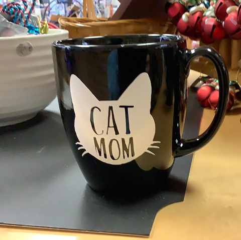 Cat Mom Mug by Jen