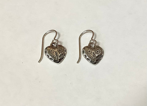 MKD Flowered Heart Earrings