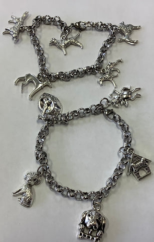 Various Charmed Dog Bracelets by Jen G