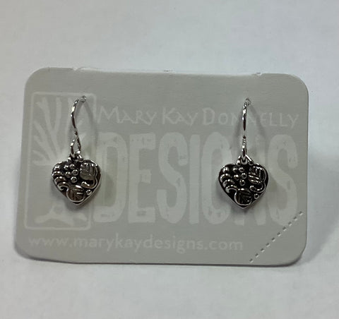 Sterling Silver Ivy and Berry Earrings by MKD